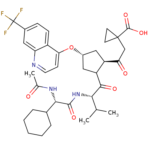 Chemical structure of BindingDB Monomer ID 50410384