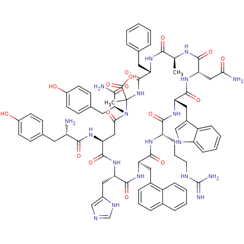 Chemical structure of BindingDB Monomer ID 50410400