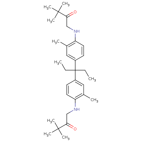 Chemical structure of BindingDB Monomer ID 50410421