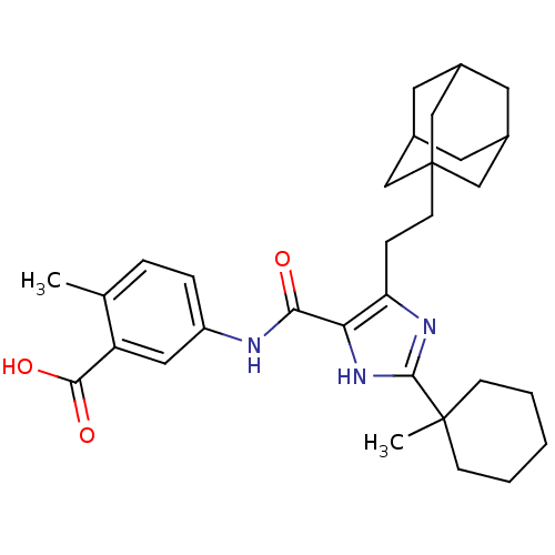 Chemical structure of BindingDB Monomer ID 50410564