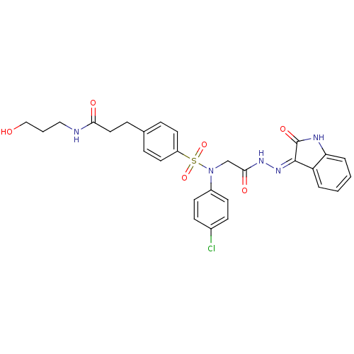 Chemical structure of BindingDB Monomer ID 50410618