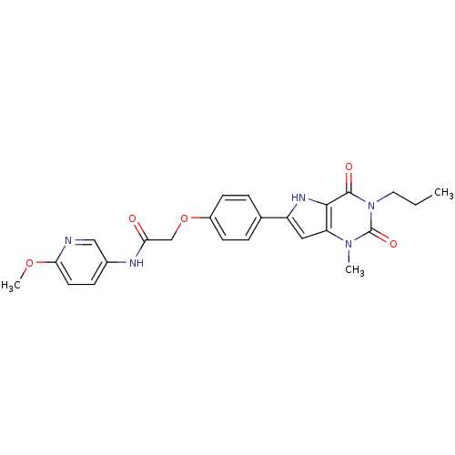Chemical structure of BindingDB Monomer ID 50410686