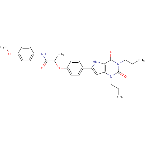 Chemical structure of BindingDB Monomer ID 50410729