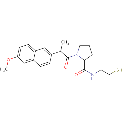 Chemical structure of BindingDB Monomer ID 50410782