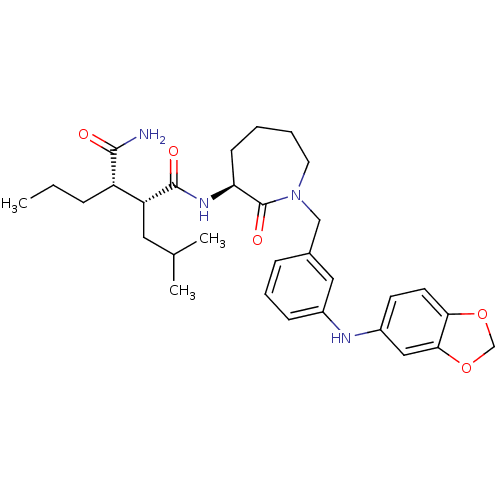 Chemical structure of BindingDB Monomer ID 50410868