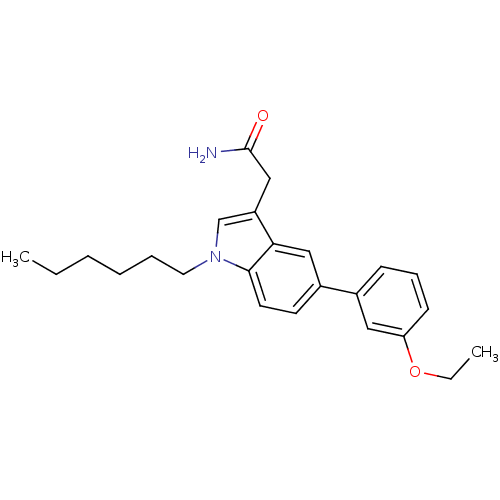 Chemical structure of BindingDB Monomer ID 50411536
