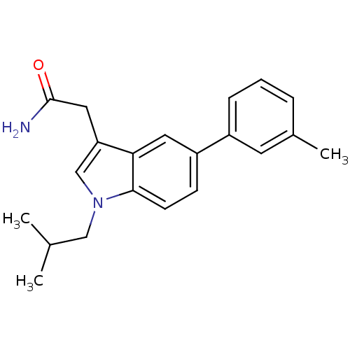Chemical structure of BindingDB Monomer ID 50411542