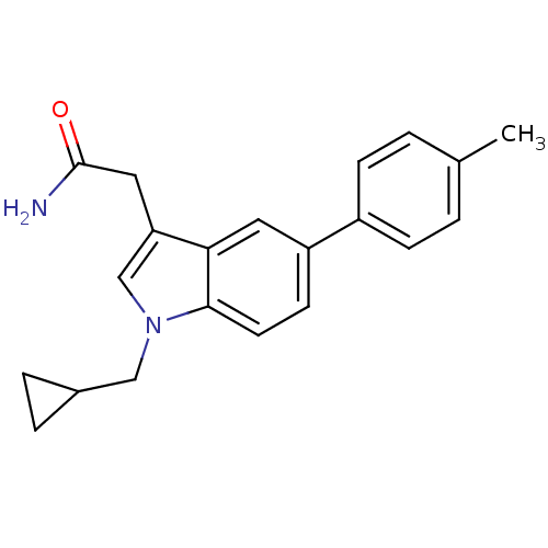 Chemical structure of BindingDB Monomer ID 50411557