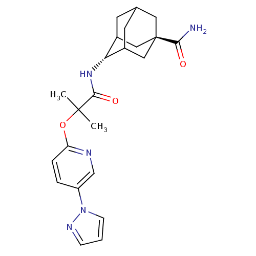 Chemical structure of BindingDB Monomer ID 50411927