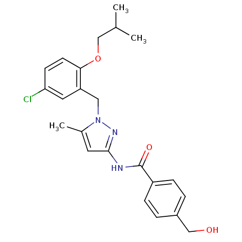 Chemical structure of BindingDB Monomer ID 50412216