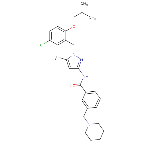 Chemical structure of BindingDB Monomer ID 50412218
