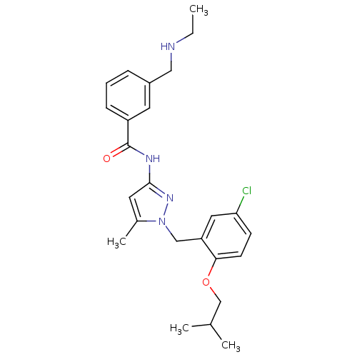 Chemical structure of BindingDB Monomer ID 50412221