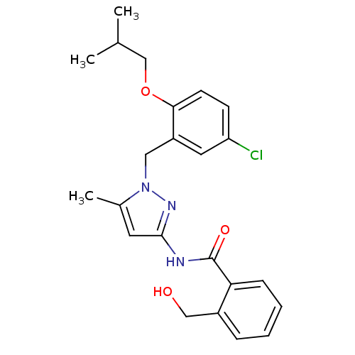 Chemical structure of BindingDB Monomer ID 50412222