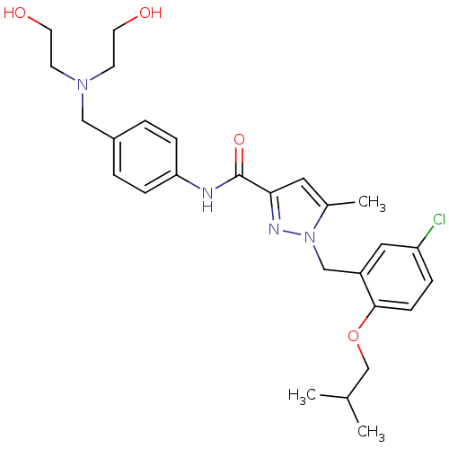 Chemical structure of BindingDB Monomer ID 50412232