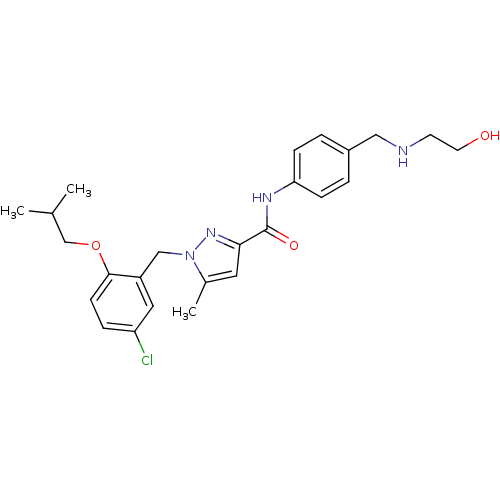 Chemical structure of BindingDB Monomer ID 50412233