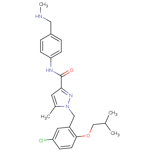 Chemical structure of BindingDB Monomer ID 50412239