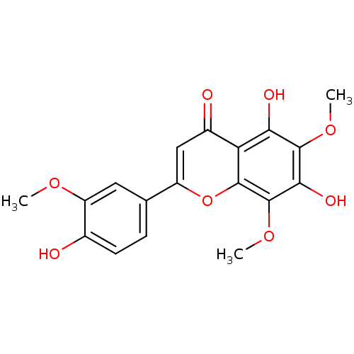 Chemical structure of BindingDB Monomer ID 50412274