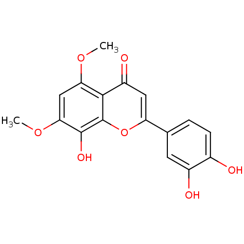 Chemical structure of BindingDB Monomer ID 50412293