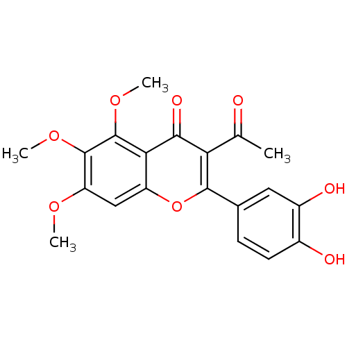 Chemical structure of BindingDB Monomer ID 50412307