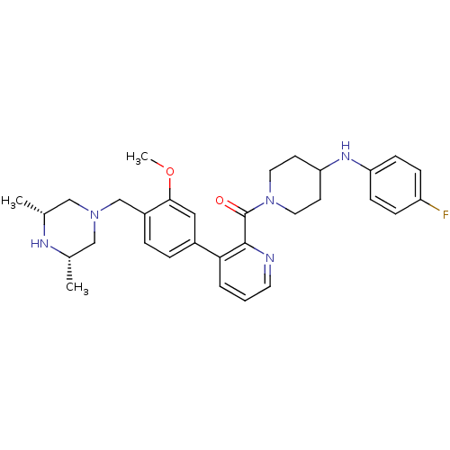 Chemical structure of BindingDB Monomer ID 50412541