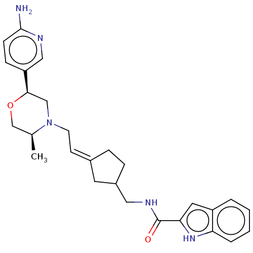 Chemical structure of BindingDB Monomer ID 50412542