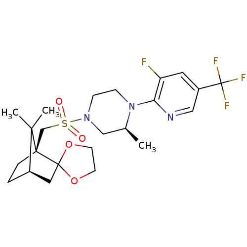 Chemical structure of BindingDB Monomer ID 50412557