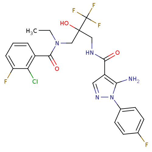 Chemical structure of BindingDB Monomer ID 50412609