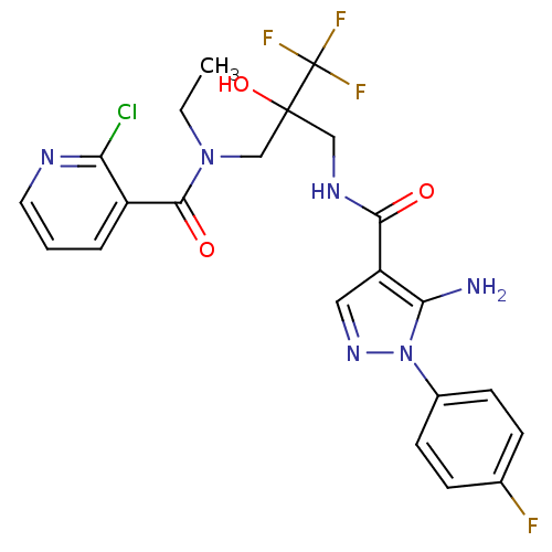 Chemical structure of BindingDB Monomer ID 50412613