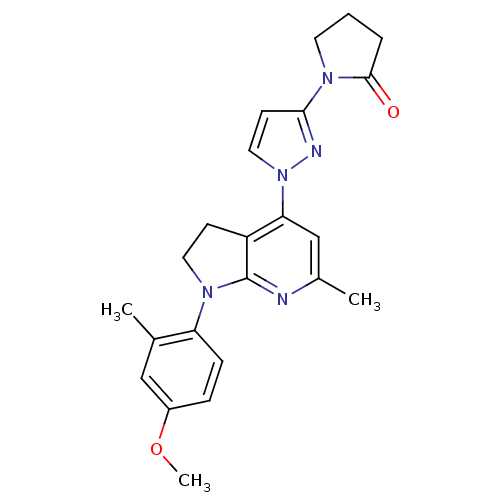 Chemical structure of BindingDB Monomer ID 50412799