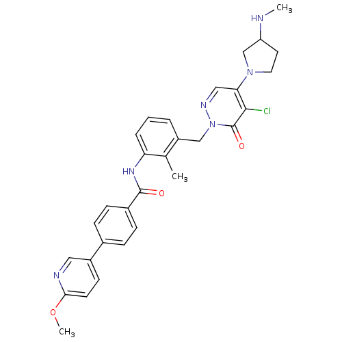 Chemical structure of BindingDB Monomer ID 50413008