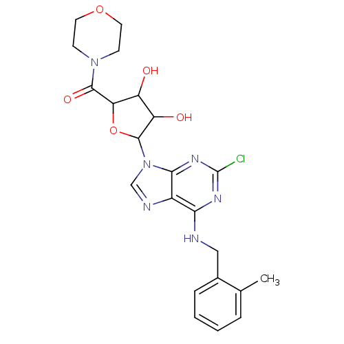 Chemical structure of BindingDB Monomer ID 50413820