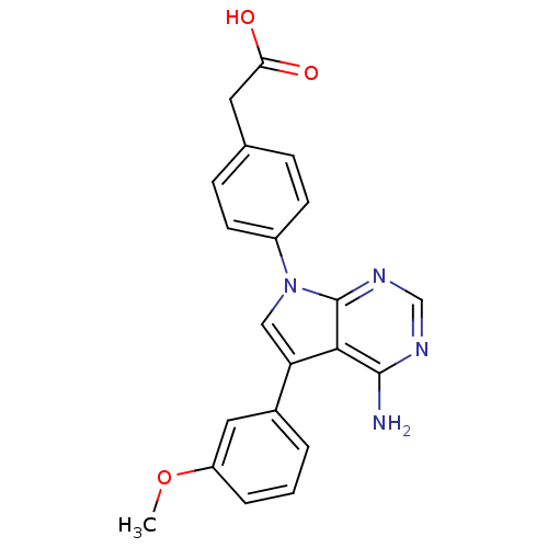 Chemical structure of BindingDB Monomer ID 50414001