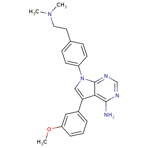 Chemical structure of BindingDB Monomer ID 50414002