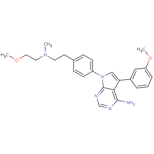 Chemical structure of BindingDB Monomer ID 50414004