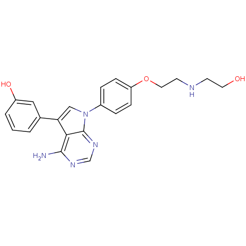 Chemical structure of BindingDB Monomer ID 50414005