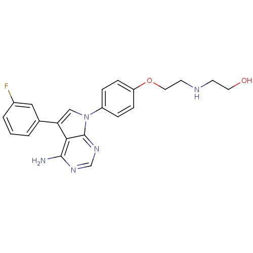 Chemical structure of BindingDB Monomer ID 50414007
