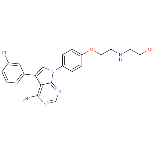 Chemical structure of BindingDB Monomer ID 50414008