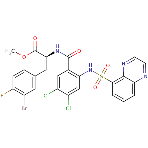 Chemical structure of BindingDB Monomer ID 50415075