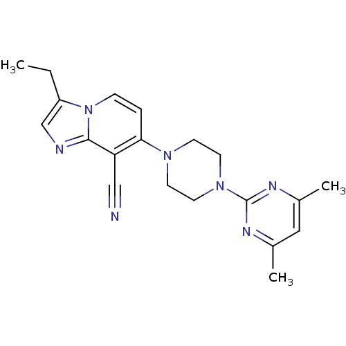 Chemical structure of BindingDB Monomer ID 50415234