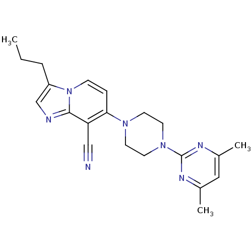Chemical structure of BindingDB Monomer ID 50415235