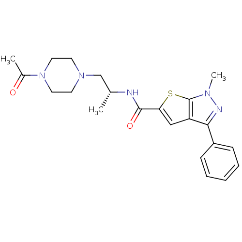 Chemical structure of BindingDB Monomer ID 50415550