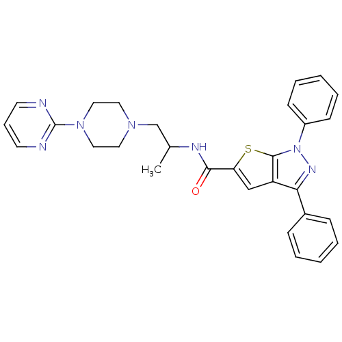 Chemical structure of BindingDB Monomer ID 50415551
