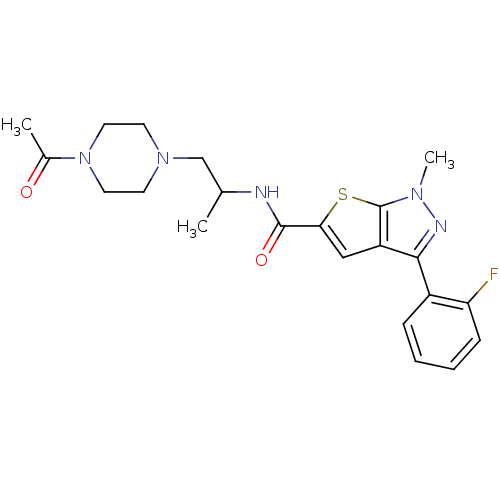 Chemical structure of BindingDB Monomer ID 50415553