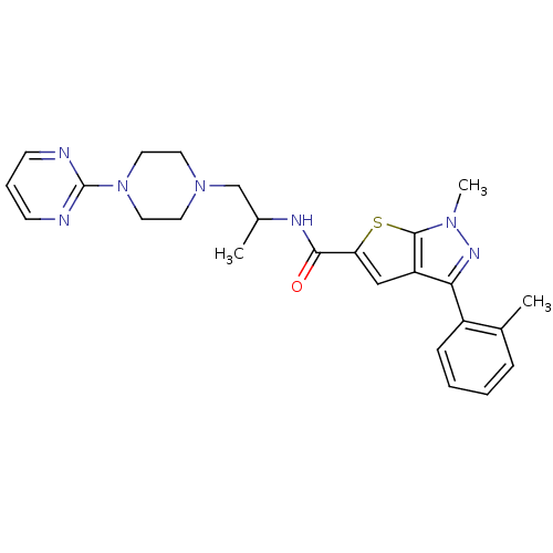 Chemical structure of BindingDB Monomer ID 50415592