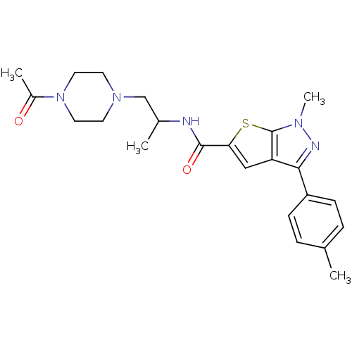 Chemical structure of BindingDB Monomer ID 50415601