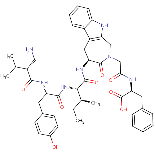 Chemical structure of BindingDB Monomer ID 50415629