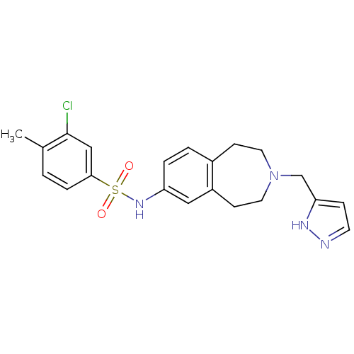 Chemical structure of BindingDB Monomer ID 50415670