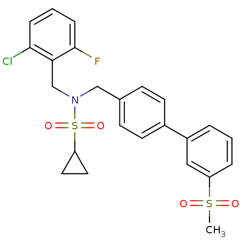 Chemical structure of BindingDB Monomer ID 50415820