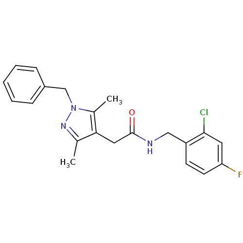 Chemical structure of BindingDB Monomer ID 50415887