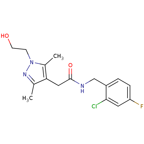Chemical structure of BindingDB Monomer ID 50415913